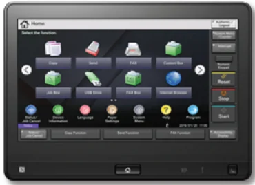 Kyocera TASKalfa 9003i сенсорная панель